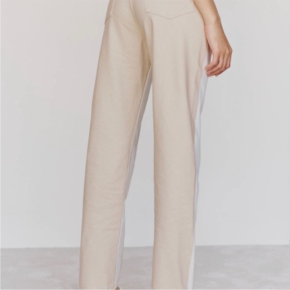 REFORMATION Tonal Reworked High Rise Relaxed Straight Jeans - Picture 2 of 3